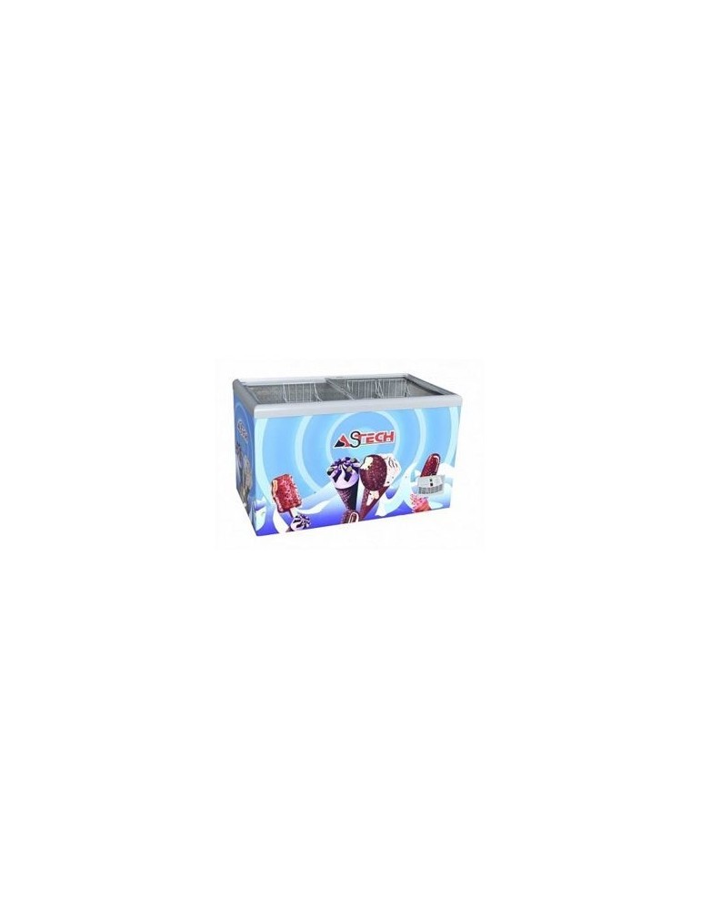 CONGELATEUR ASTECH VITRINE FH 500 HORIZONTAL 500 LITRES