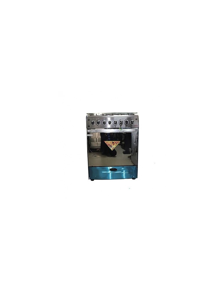CUISINIÈRE ASTECH 5 FEUX INOX 80X60 80 MIS