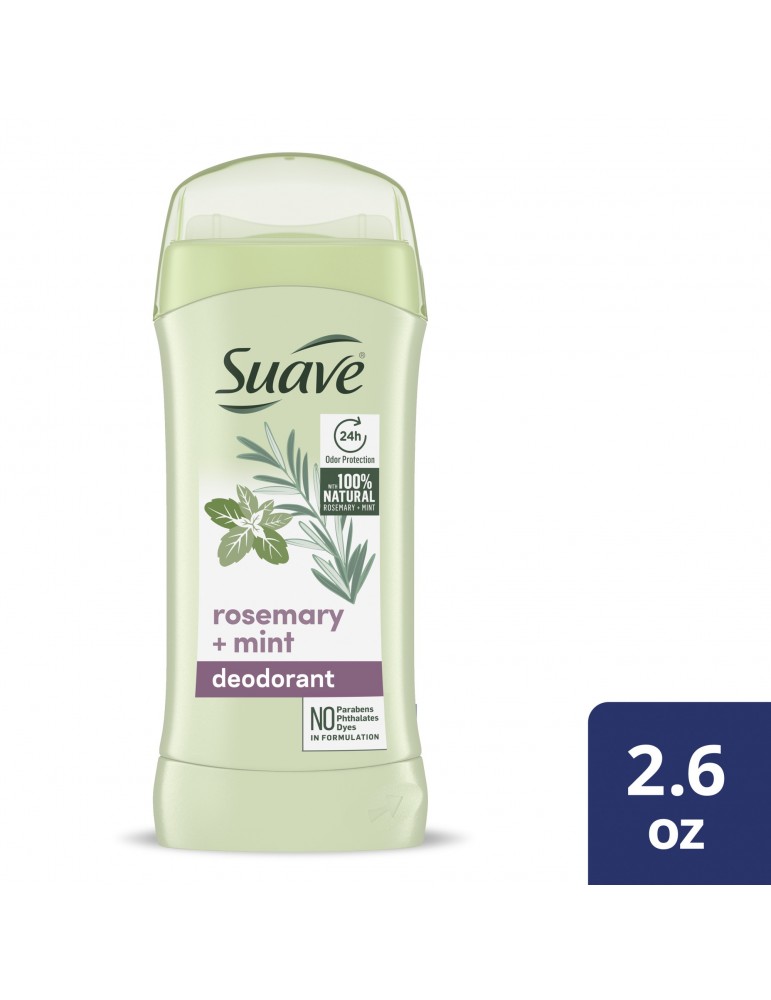Déodorant Suave Romarin et Menthe