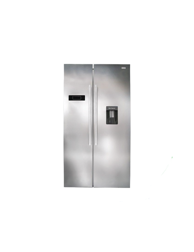 RÉFRIGÉRATEUR NASCO NASF2-66D SIDE BY SIDE 550L SILVER AVEC FONTAINE