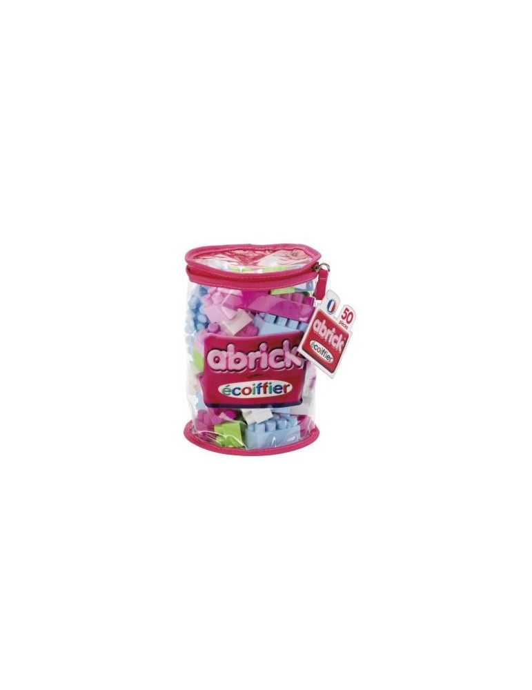 Sac 50 pièces Abrick - à partir de 18 mois