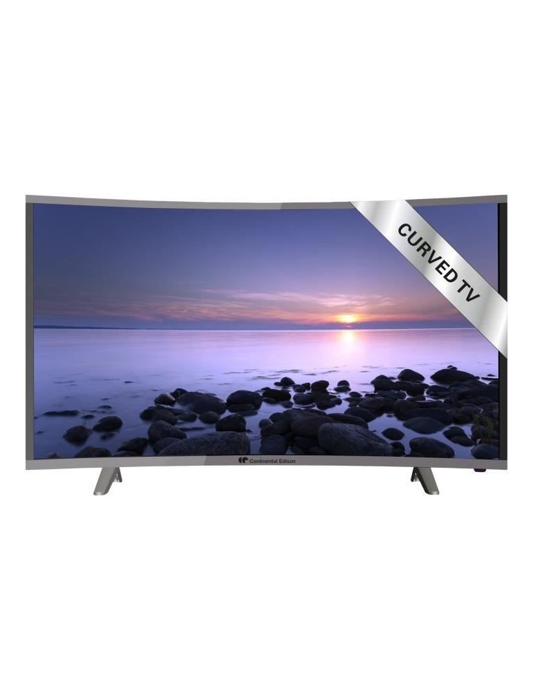 TÉLÉVISEUR CONTINENTAL 43HD 6400 CURVED