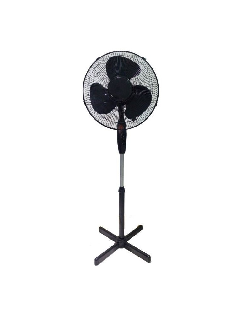 VENTILATEUR FS 40 A 84/NOIR SUR PIED AVEC COMMANDE